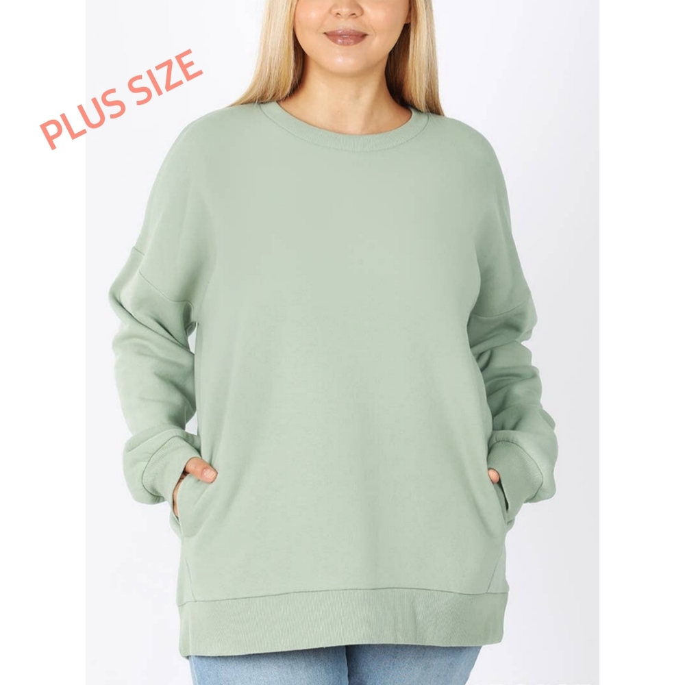 Round Neck Sweatshirt